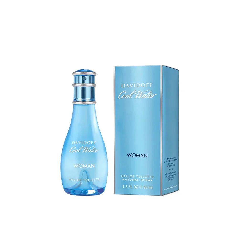 DAVIDOFF COOL WATER WOMEN EDT 50ML