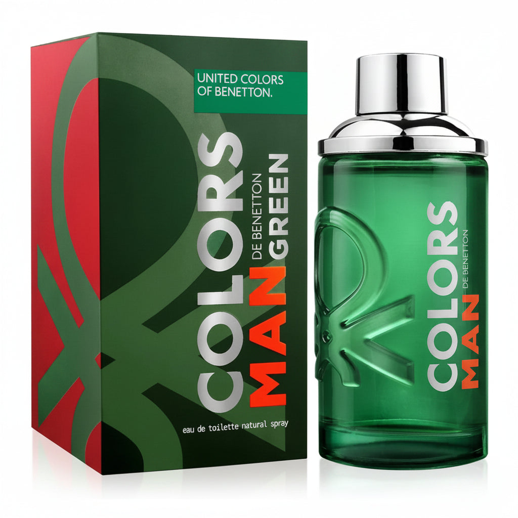 BENETTON COLORS MAN GREEN EDT 200ML