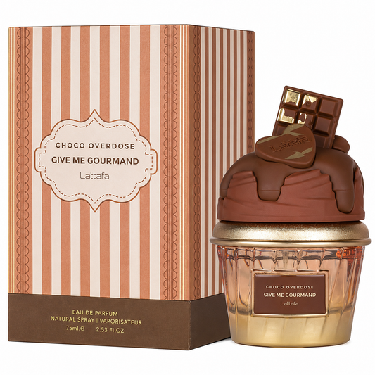 LATTAFA GIVE ME GOURMAND CHOCO OVERDOSE FOR WOMEN EDP 75ML