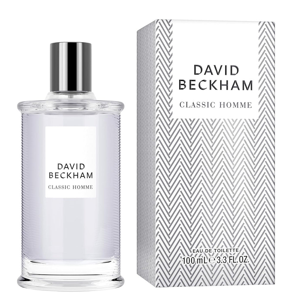 DAVID BECKHAM CLASSIC WHITE MEN EDT 100ML
